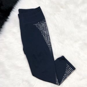 Athleta Navy Cropped Yoga Pants